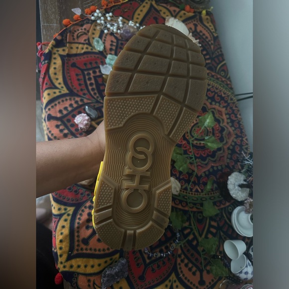 JIMMY CHOO Inca Hiking Boots in Tan.! - Picture 8 of 10